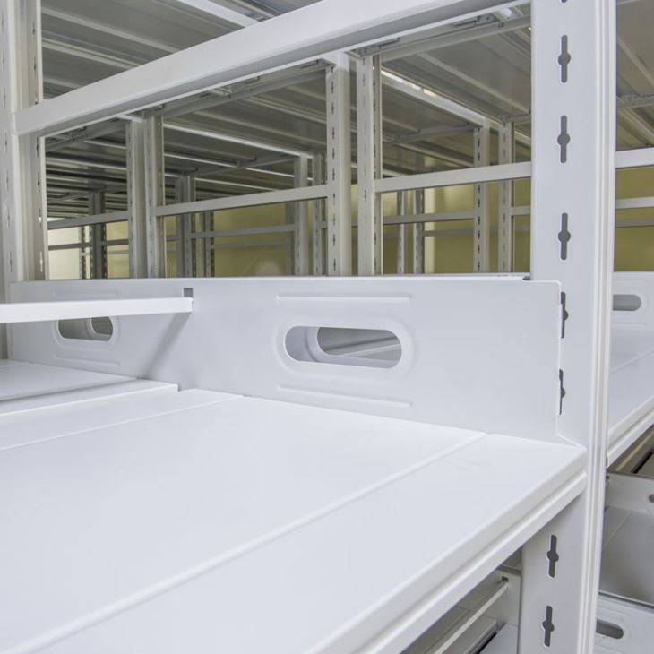 Order movable shelves